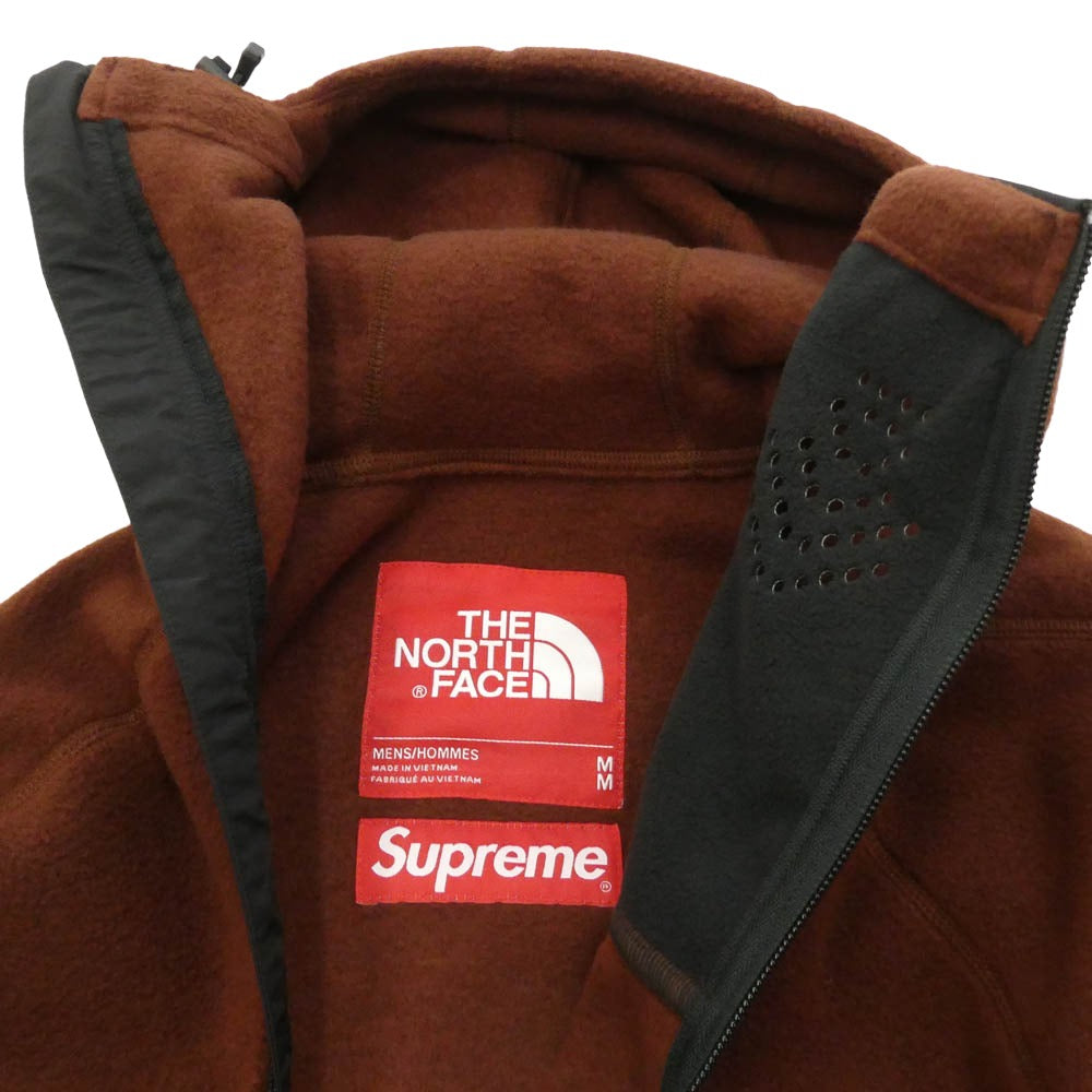 Supreme シュプリーム THE NORTH FACE ノースフェイス 22AW NA52208I x The North Face ザノースフェイス Steep Tech Fleece Pullover スティープ テック フリース プルオーバー ジャケット Mサイズ ブラウン系 M【新古品】【未使用】【中古】