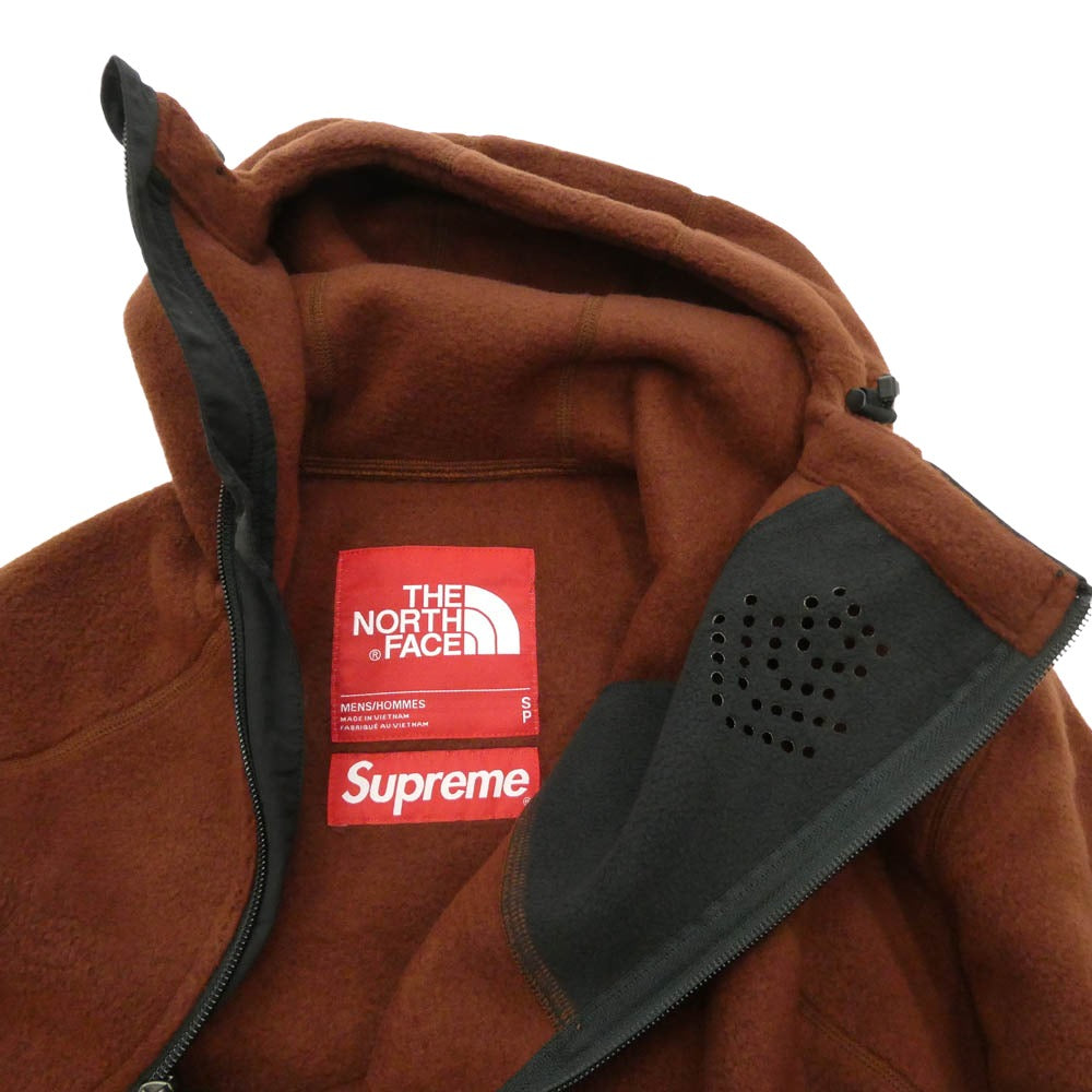 Supreme シュプリーム THE NORTH FACE ノースフェイス 22AW NA52208I x The North Face ザノースフェイス Steep Tech Fleece Pullover スティープ テック フリース プルオーバー ジャケット Sサイズ ブラウン系 S【新古品】【未使用】【中古】