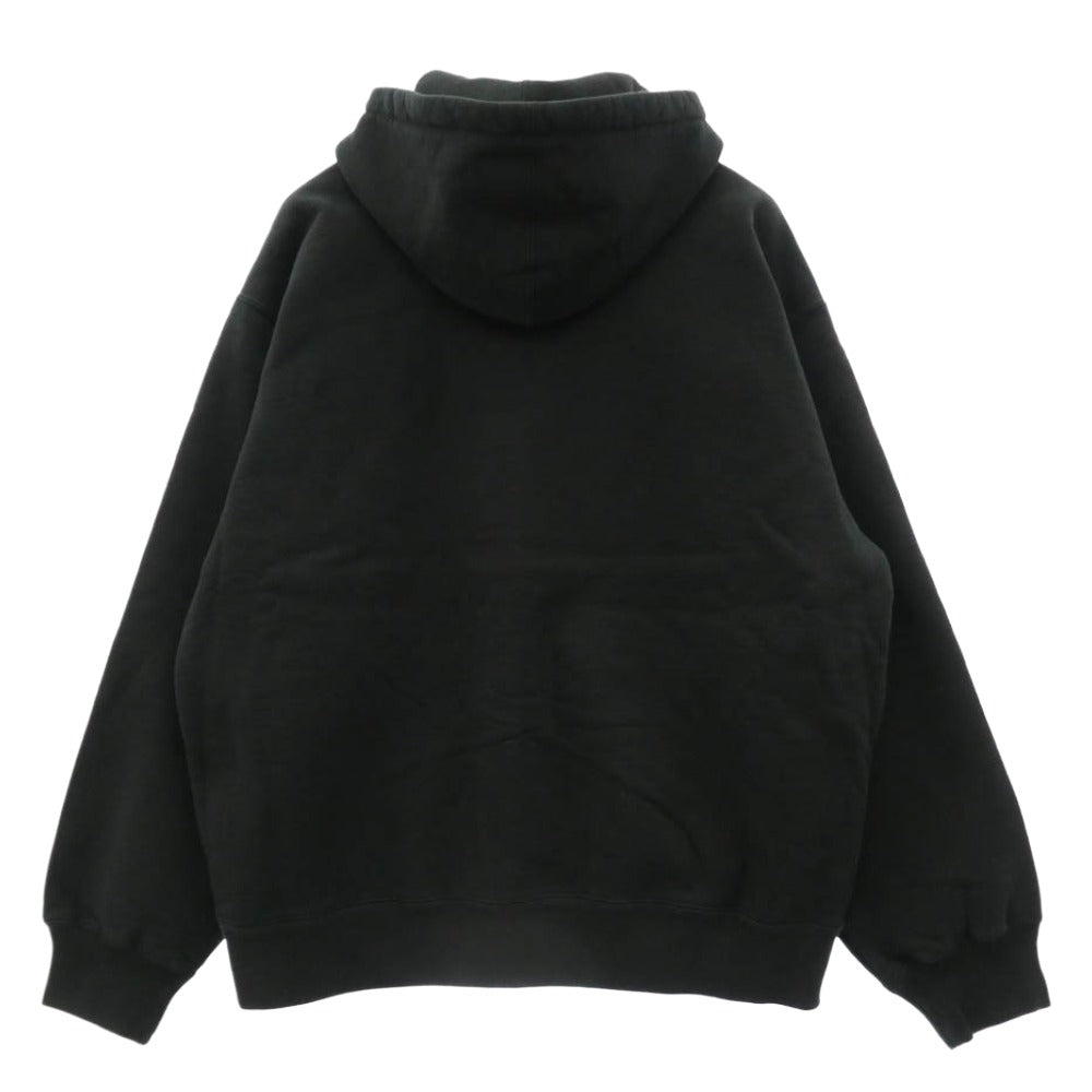 Supreme シュプリーム 25SS Work Zip Up Hooded Sweatshirt ワーク ジップアップ フーディー パーカー ブラック系 L【極上美品】【中古】