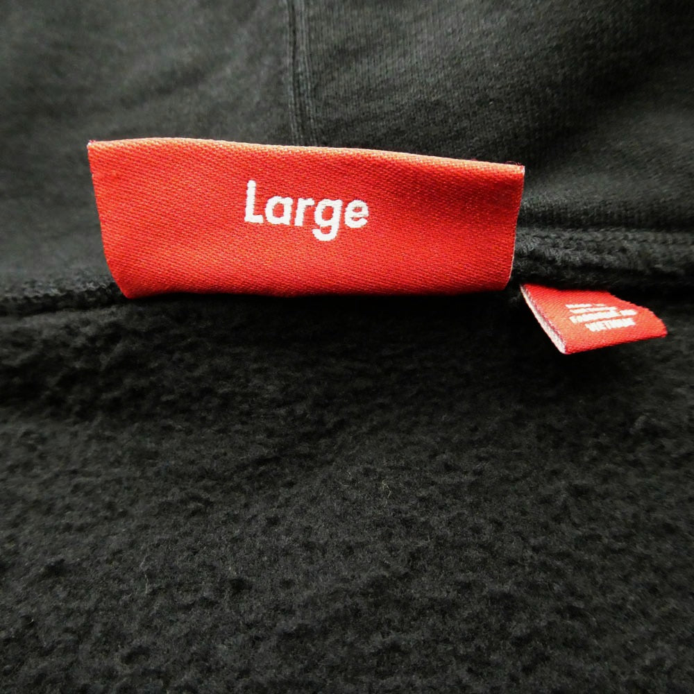 Supreme シュプリーム 25SS Work Zip Up Hooded Sweatshirt ワーク ジップアップ フーディー パーカー ブラック系 L【極上美品】【中古】
