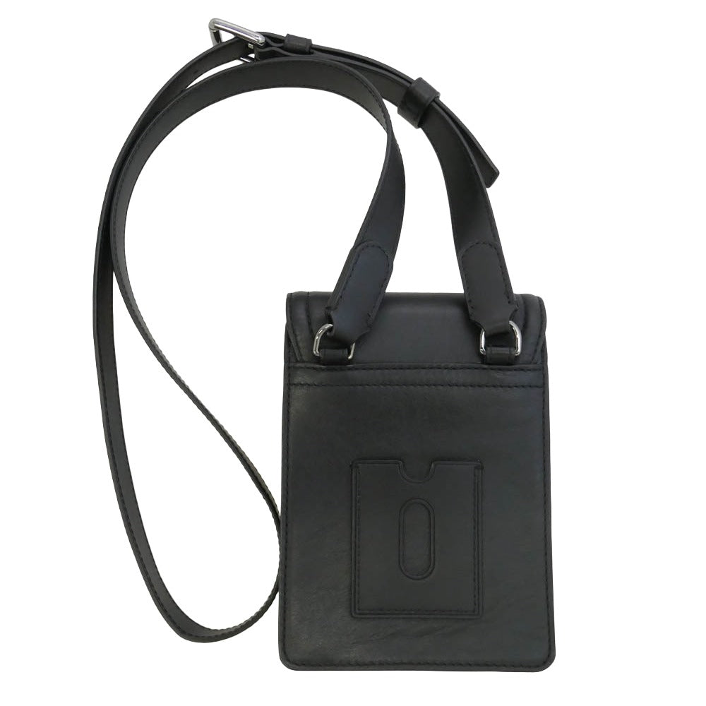Michael Kors マイケルコース DC-2303 VARICK レザー ショルダー バッグ ブラック系【中古】