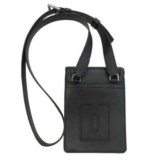 Michael Kors マイケルコース DC-2303 VARICK レザー ショルダー バッグ ブラック系【中古】