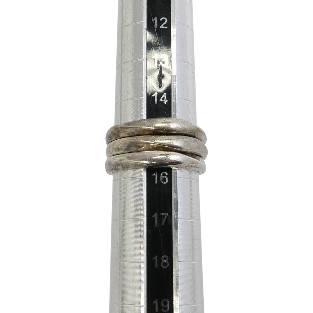 ケト 重ね付け 3連リング シルバー系 15～16号【中古】 – ブランド古着