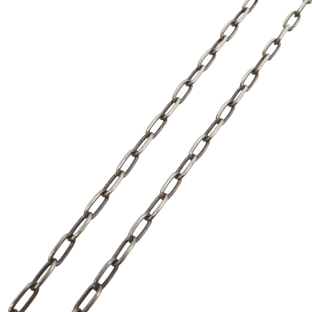 ケト クロス モチーフ ペンダントトップ ネックレス シルバー系【中古】