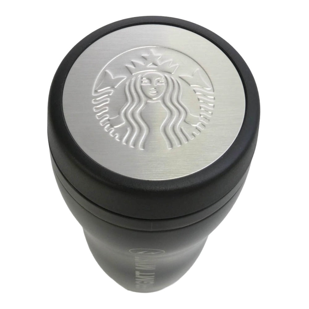 FRAGMENT DESIGN フラグメントデザイン × Starbucks × スターバックス 宮下パーク限定 ステンレスボトル タンブラー ブラック系 355ml【極上美品】【中古】