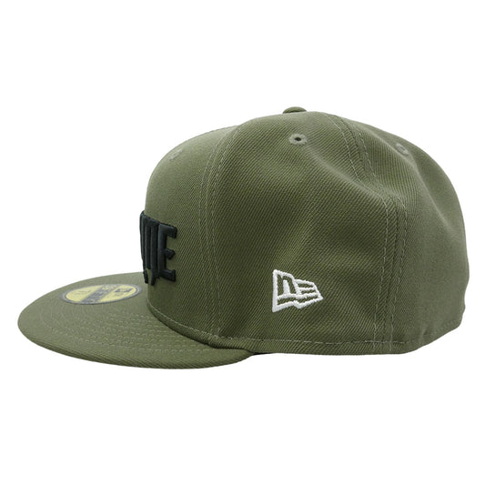 Supreme シュプリーム 24AW SUP-FW24-WEEK8-020 Mister Cartoon New Era ミスター カートゥーン ニューエラ キャップ 帽子 モスグリーン系【美品】【中古】