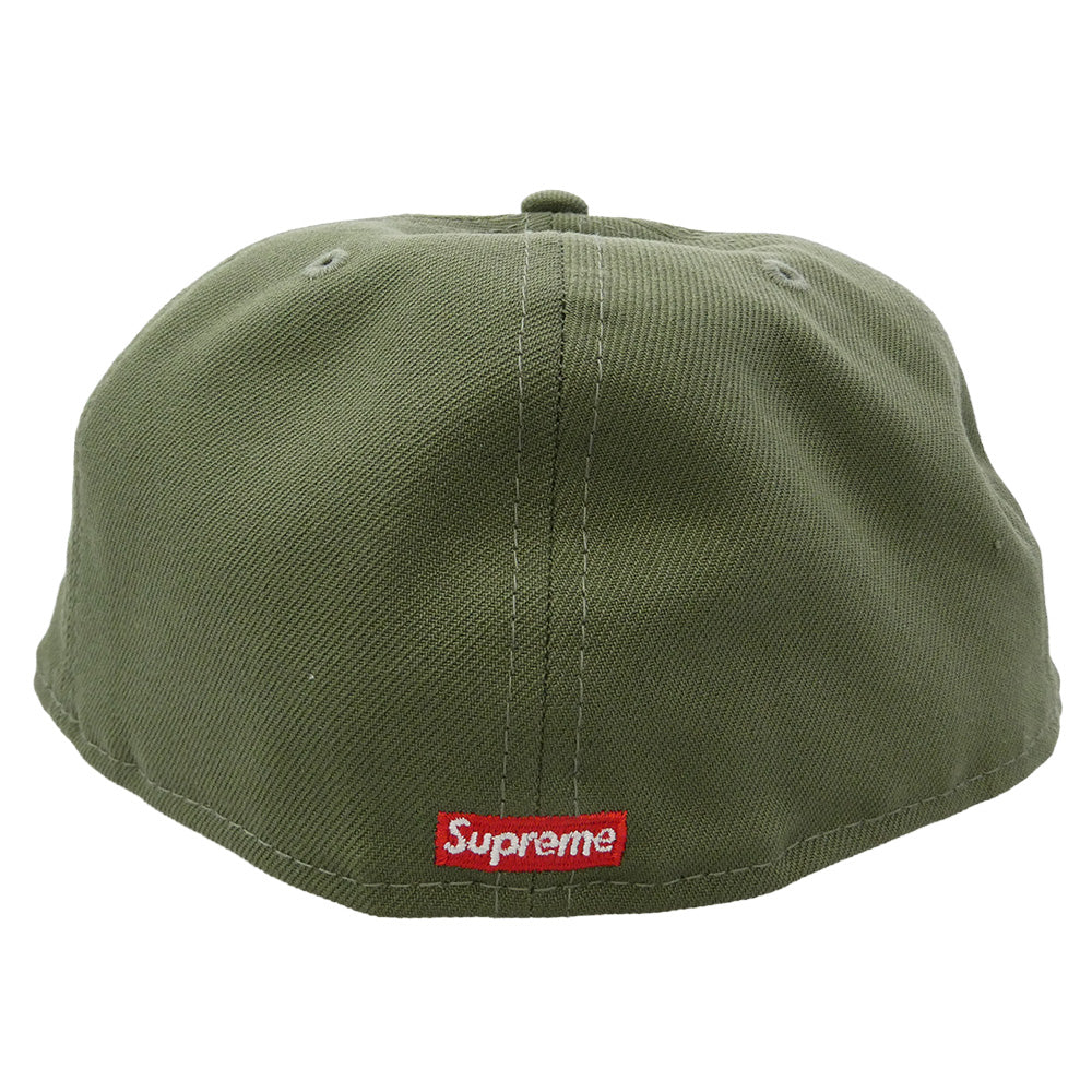 Supreme シュプリーム 24AW SUP-FW24-WEEK8-020 Mister Cartoon New Era ミスター カートゥーン ニューエラ キャップ 帽子 モスグリーン系【美品】【中古】