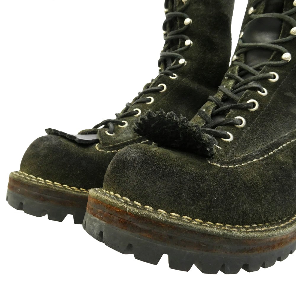WESCO ウエスコ BK110100 Custom Jobmaster カスタム ジョブマスター ワーク ブーツ カーキ系 ブラック系 8 1/2E【中古】