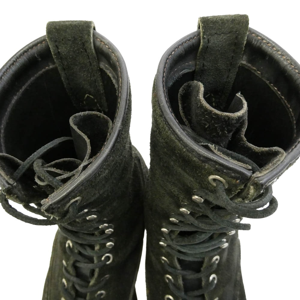 WESCO ウエスコ BK110100 Custom Jobmaster カスタム ジョブマスター ワーク ブーツ カーキ系 ブラック系 8 1/2E【中古】