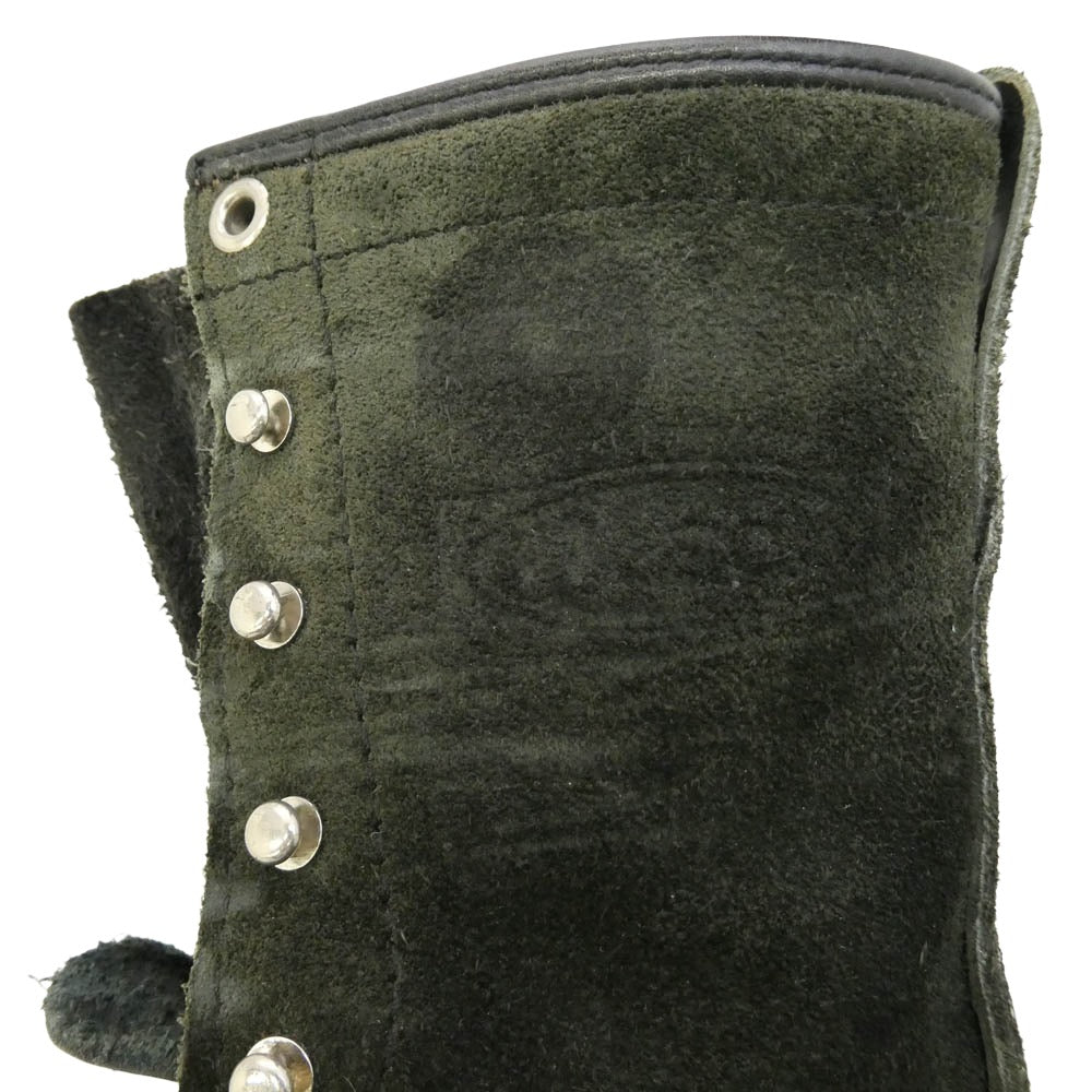 WESCO ウエスコ BK110100 Custom Jobmaster カスタム ジョブマスター ワーク ブーツ カーキ系 ブラック系 8 1/2E【中古】