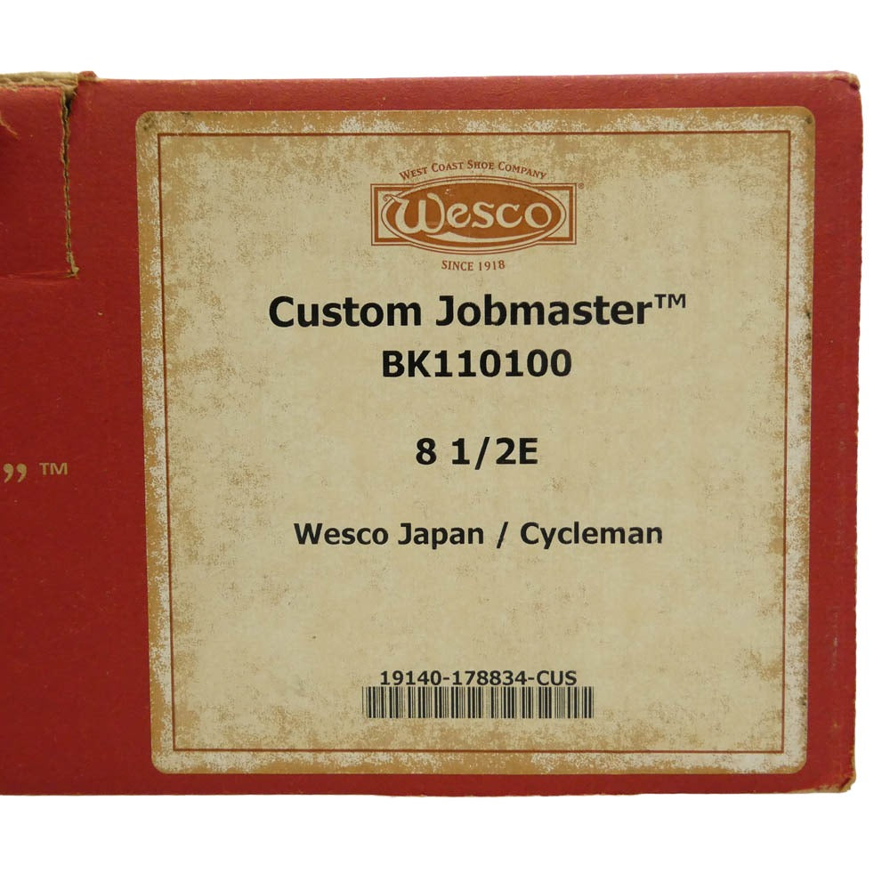 WESCO ウエスコ BK110100 Custom Jobmaster カスタム ジョブマスター ワーク ブーツ カーキ系 ブラック系 8 1/2E【中古】