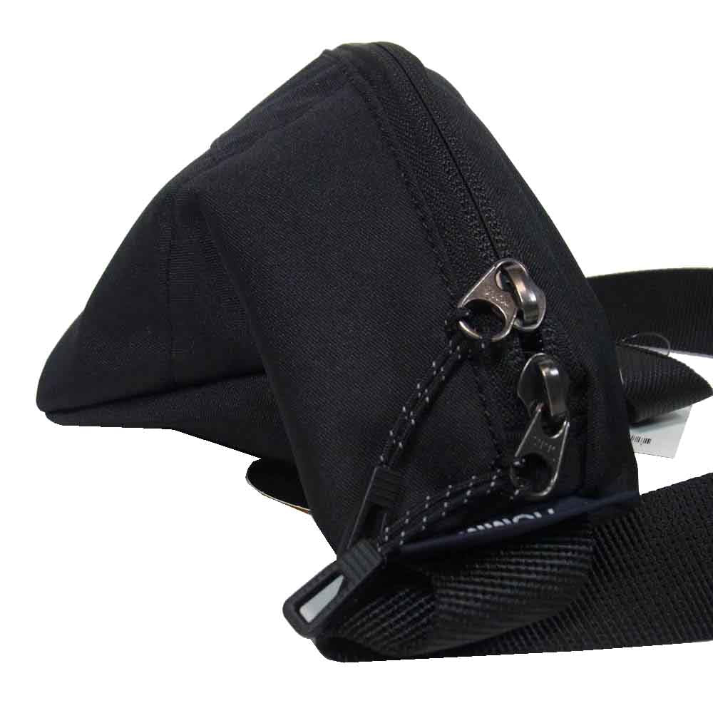COMME des GARCONS HOMME コムデギャルソンオム HQ-K291-051-1-1 WAIST BAG エステル コーデュラ ボディ ウエスト ポーチ バッグ ブラック系【新古品】【未使用】【中古】