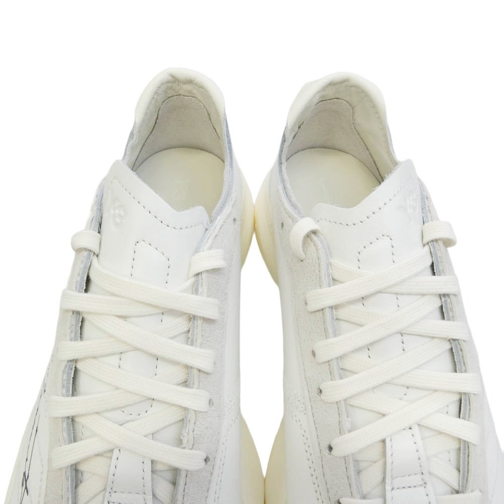 Y-3 Yohji Yamamoto ワイスリー ヨウジヤマモト JR4206 ADIOS PRO 3.0 LX アディオス プロ ローカット スニーカー ホワイト系 27.5cm【中古】