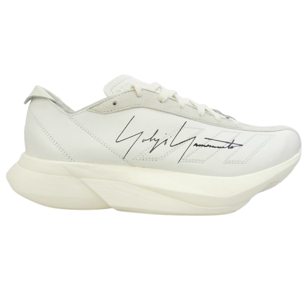 Y-3 Yohji Yamamoto ワイスリー ヨウジヤマモト JR4206 ADIOS PRO 3.0 LX アディオス プロ ローカット スニーカー ホワイト系 27.5cm【中古】