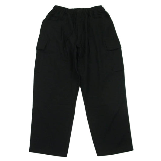Y-3 Yohji Yamamoto ワイスリー ヨウジヤマモト 26SS KH3044 SPORT UNIFORM UT STRAIGHT LEG PANTS スポーツ ユニフォーム ユーティリティー ストレート レッグ パンツ ブラック系 M【極上美品】【中古】