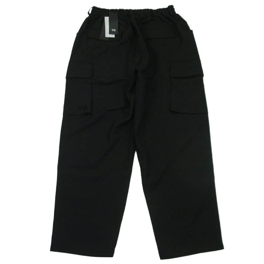 Y-3 Yohji Yamamoto ワイスリー ヨウジヤマモト 26SS KH3044 SPORT UNIFORM UT STRAIGHT LEG PANTS スポーツ ユニフォーム ユーティリティー ストレート レッグ パンツ ブラック系 M【極上美品】【中古】