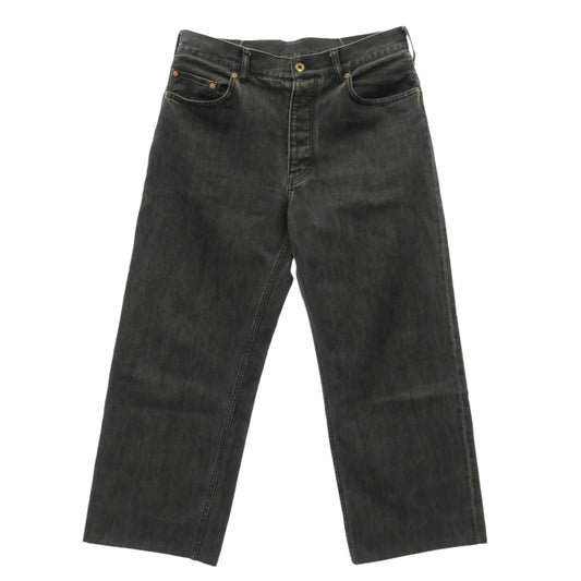 schott ショット 782-4211003 LOT.125 BLACK DENIM ブラック デニム パンツ W34 ブラック系 34【中古】