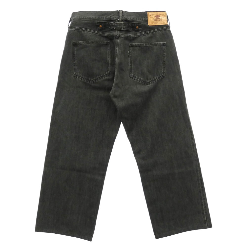 schott ショット 782-4211003 LOT.125 BLACK DENIM ブラック デニム パンツ W34 ブラック系 34【中古】