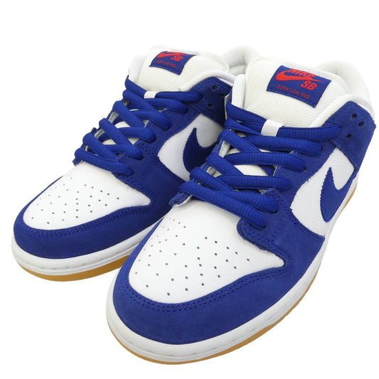 NIKE ナイキ DO9395-400 【フェイクバスターズ鑑定済】 SB Dunk Low Los Angeles Dodgers Deep Royal Blue ダンク ロー ロサンゼルス ドジャース ローカットスニーカー ブルー系 ホワイト系 26cm【新古品】【未使用】【中古】