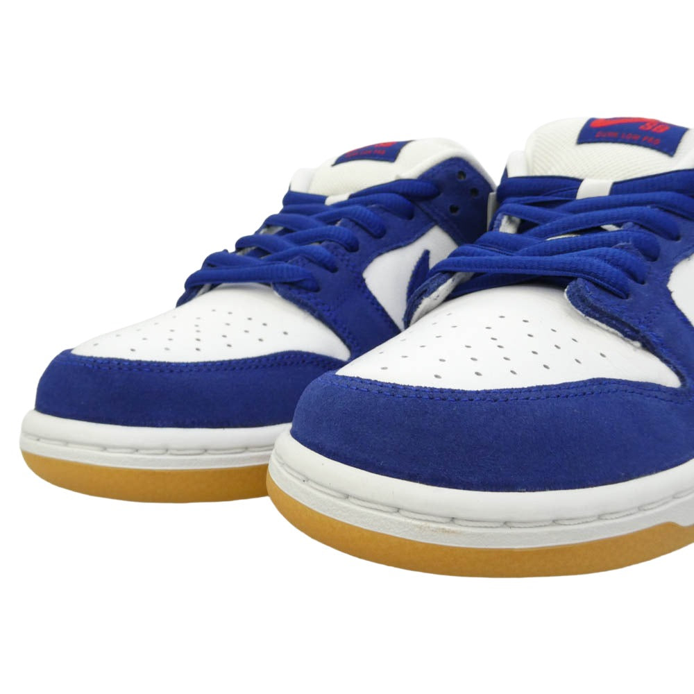 NIKE ナイキ DO9395-400 【フェイクバスターズ鑑定済】 SB Dunk Low Los Angeles Dodgers Deep Royal Blue ダンク ロー ロサンゼルス ドジャース ローカットスニーカー ブルー系 ホワイト系 26cm【新古品】【未使用】【中古】