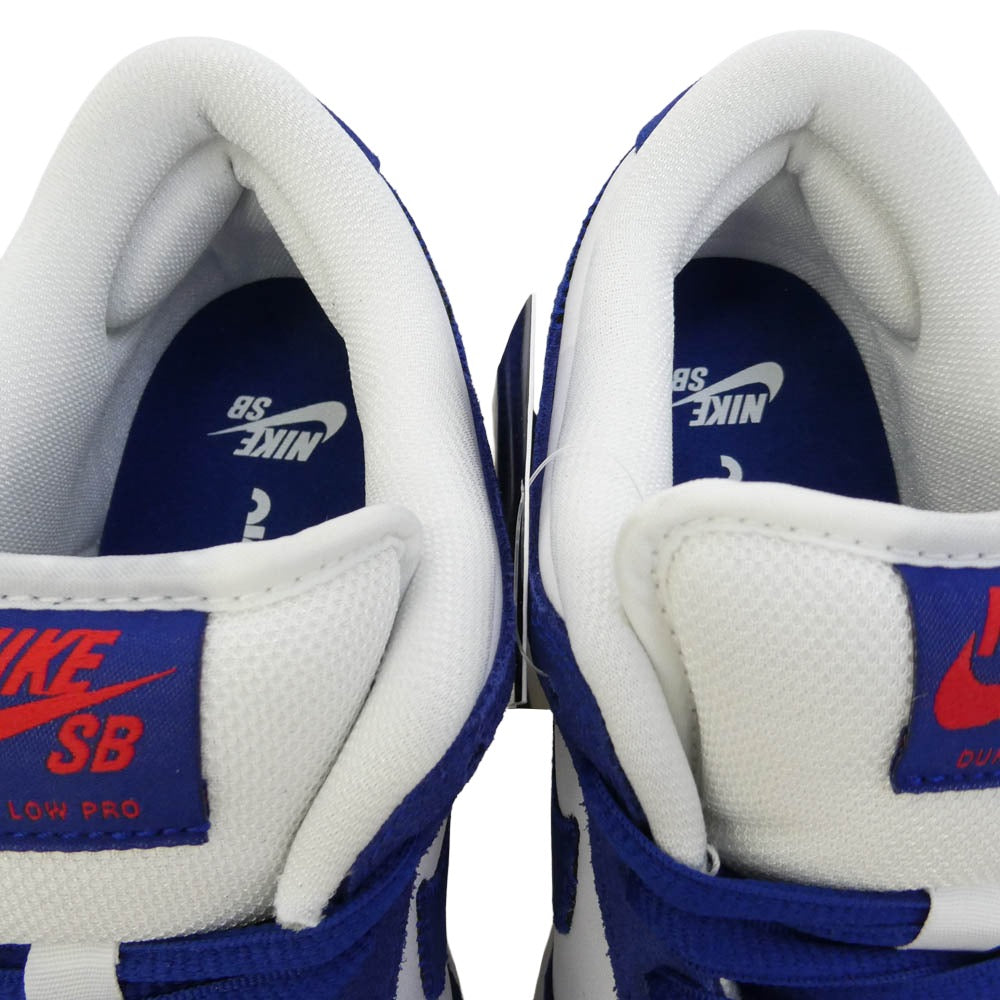 NIKE ナイキ DO9395-400 【フェイクバスターズ鑑定済】 SB Dunk Low Los Angeles Dodgers Deep Royal Blue ダンク ロー ロサンゼルス ドジャース ローカットスニーカー ブルー系 ホワイト系 26cm【新古品】【未使用】【中古】