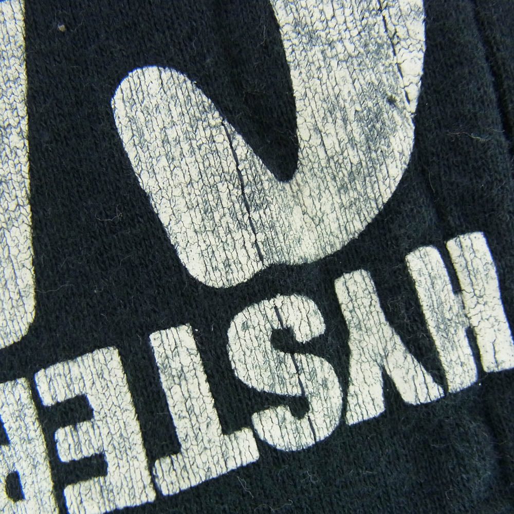HYSTERIC GLAMOUR ヒステリックグラマー 0131CF02 ガールプリント ジップ パーカー ブラック系 FREE【中古】
