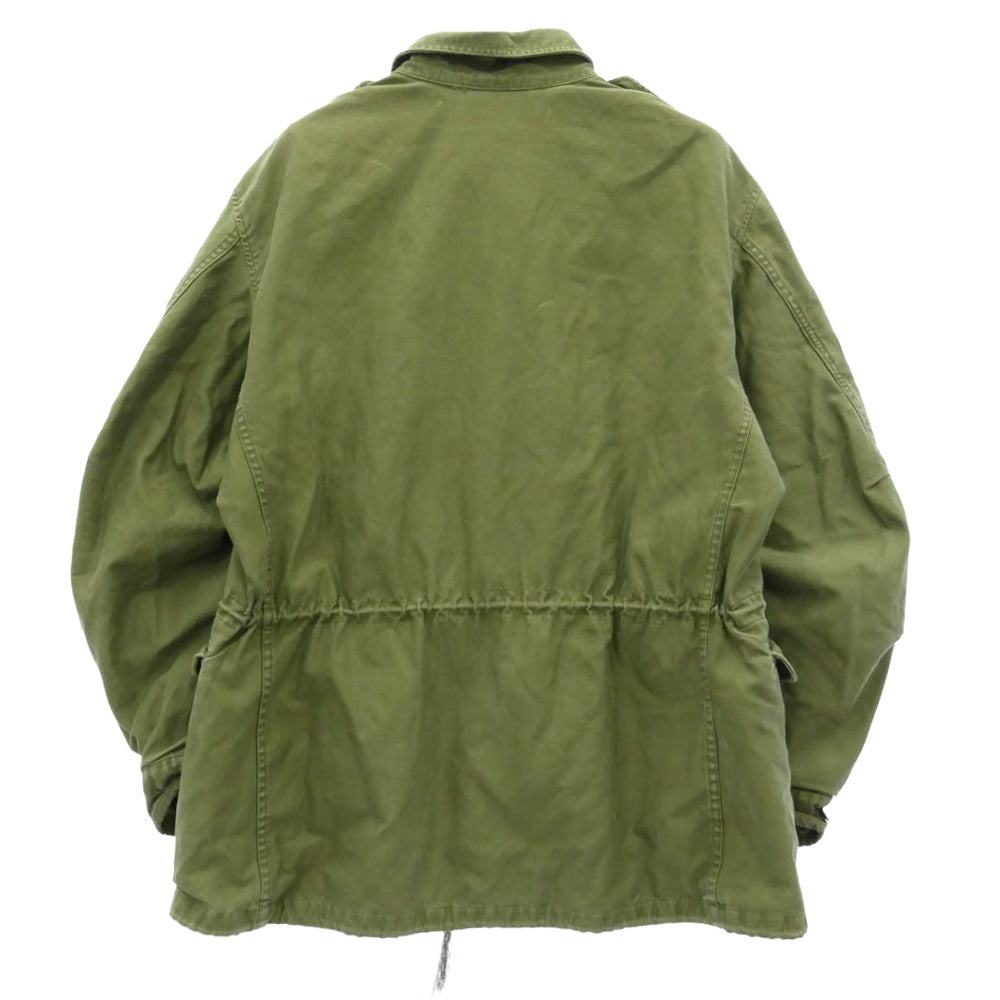 ヴィンテージ 60s U.S. Army 米軍実物 M51 フィールド ジャケット ミリタリージャケット カーキ系 L【中古】