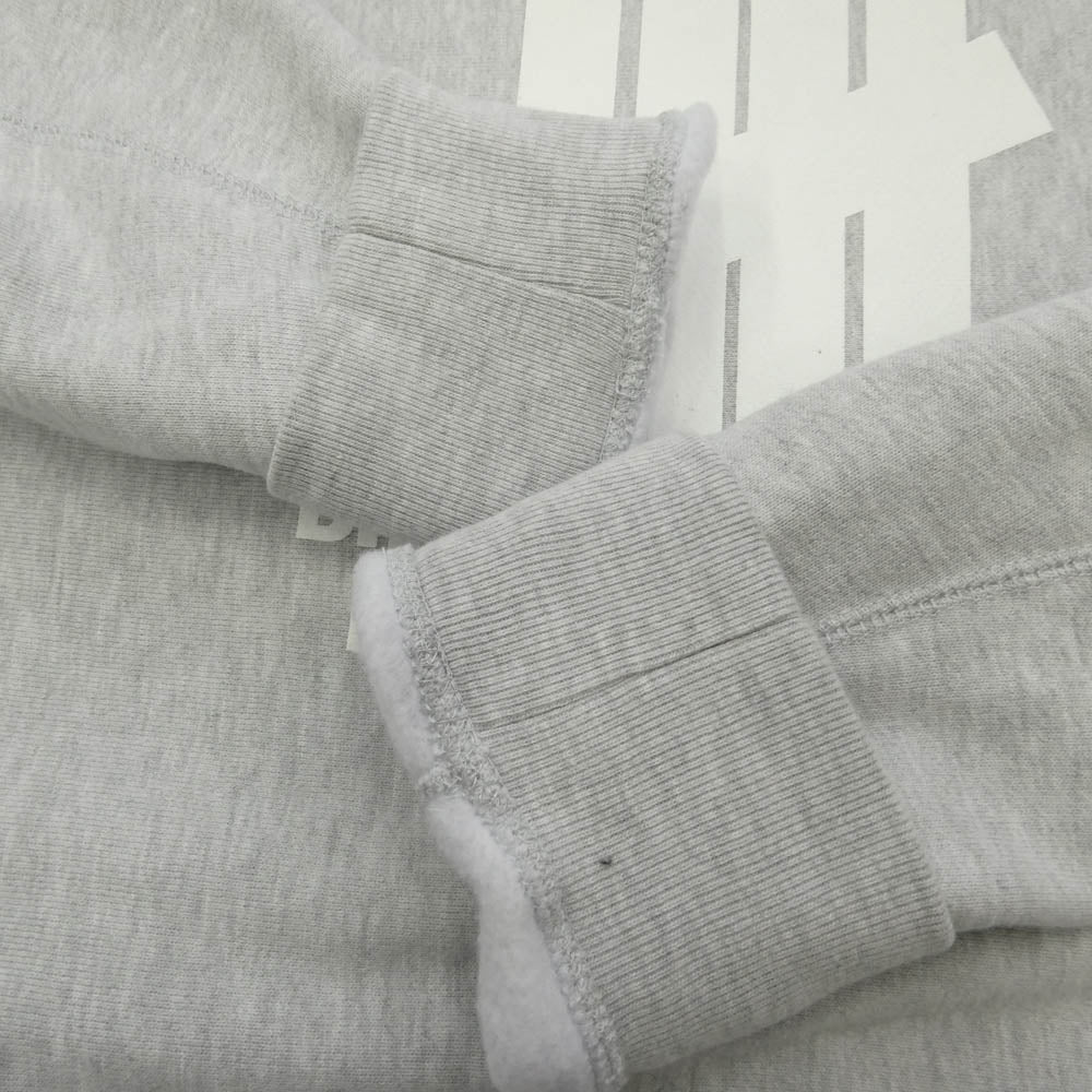 UNDEFEATED アンディフィーテッド 23AW x Birmingham City Football Club バーミンガム・シティ FC TEAM HOODIE チーム フーディー パーカー グレー系 L【中古】