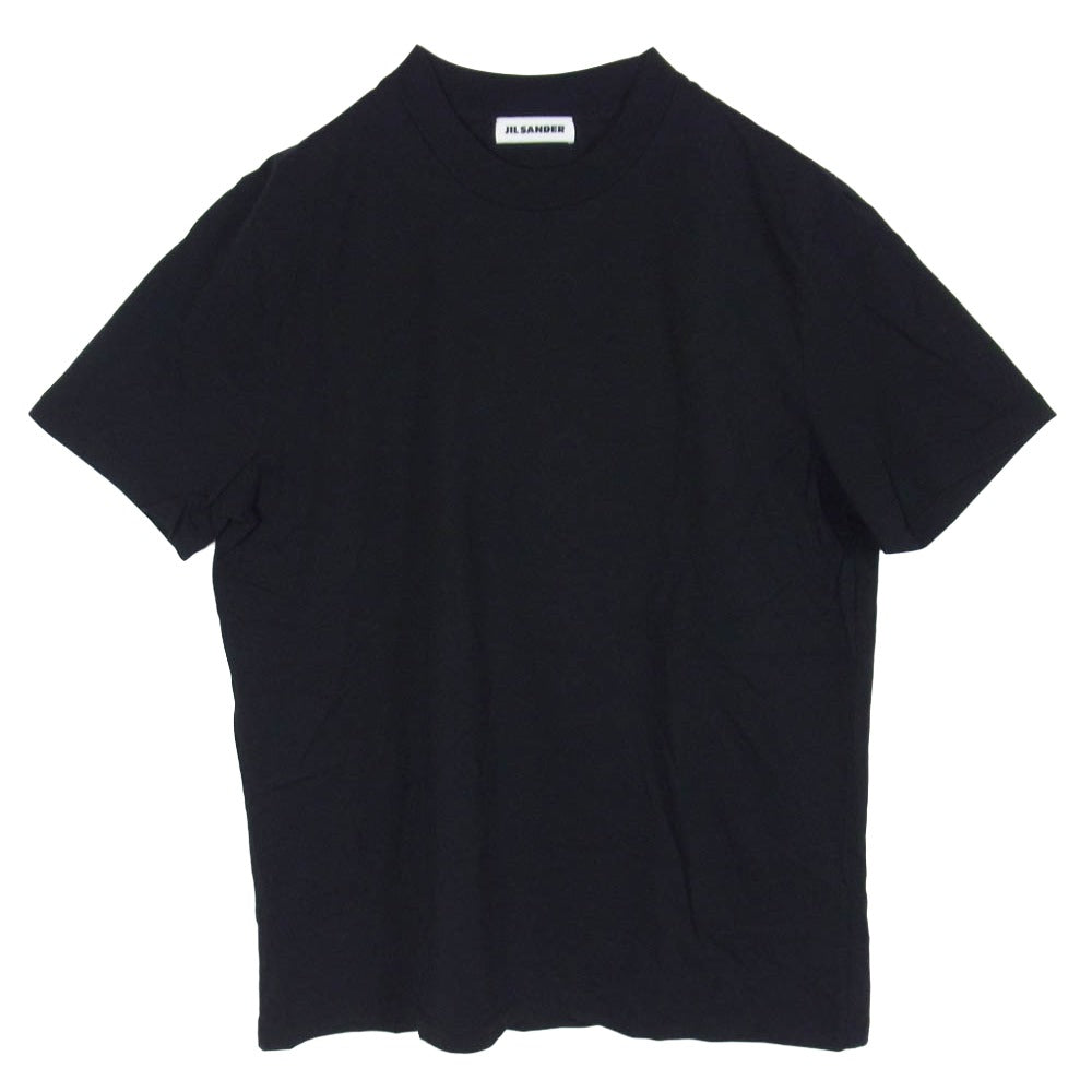 JIL SANDER ジルサンダー J21GC0004 J45084 コットン クルーネック 半袖 Tシャツ ブラック系 M【中古】