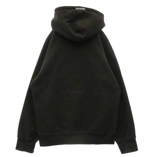 Supreme シュプリーム 22AW S Logo Hooded Sweatshirt デビル ツノ Sロゴ エスロゴ刺繍 プルオーバーパーカー フーディ ブラック系 L【中古】