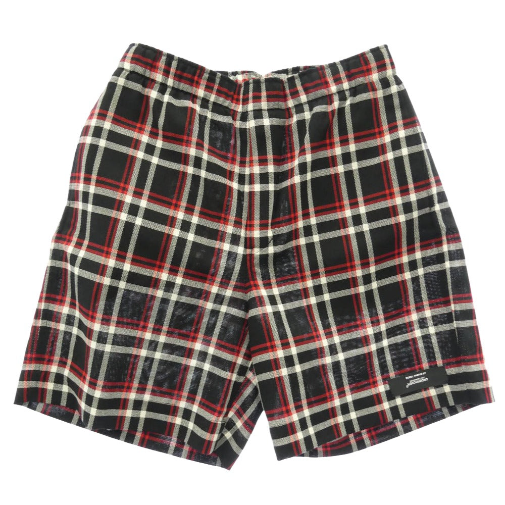N.HOOLYWOOD エヌハリウッド UNDERCOVER アンダーカバー 20SS 1201-cp10-069 REBEL FABRIC BY UNDERCOVER SHORTS アンダーカバー チェック ショーツ マルチカラー系 36【中古】