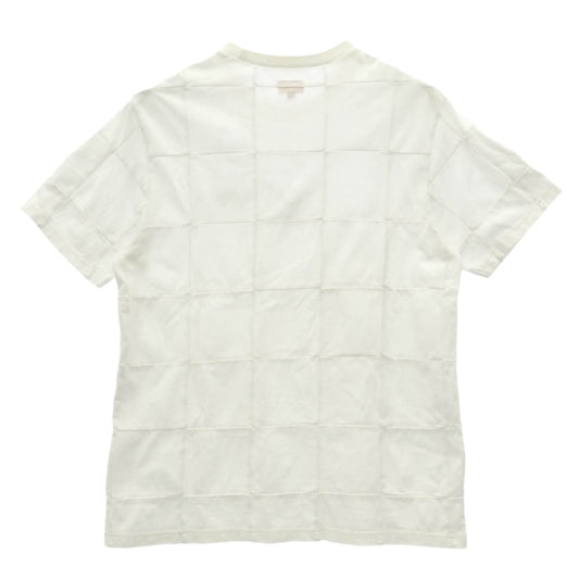 Supreme シュプリーム 18AW Patchwork Pique Tee パッチワーク ピケ クラシック ロゴ Tシャツ ホワイト系 M【中古】