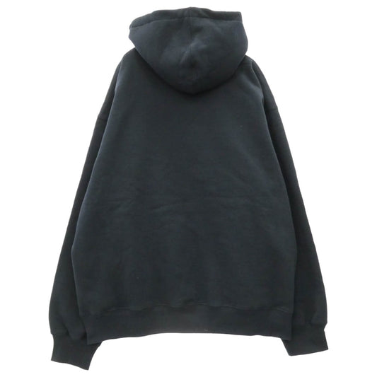Supreme シュプリーム 26SS Classic Logo Shop Hooded Sweatshir クラシック ロゴ 刺繍 ショップ フーデッド スウェット プルオーバー パーカー フーディー ネイビー系 XL【極上美品】【中古】