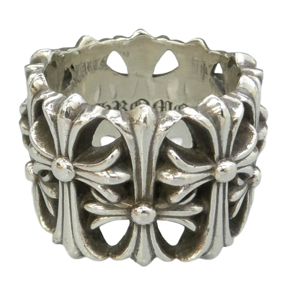 CHROME HEARTS クロムハーツ（原本有） CEMETERY セメタリークロス リング シルバー系 約19号【中古】