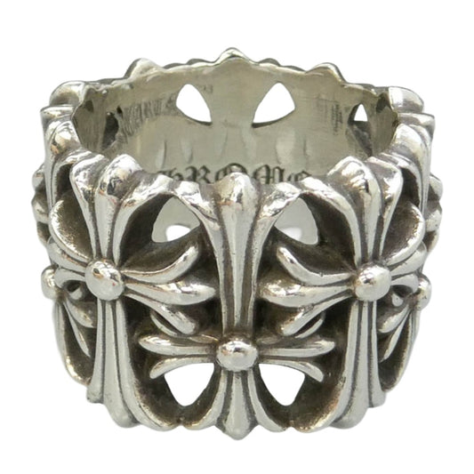 CHROME HEARTS クロムハーツ（原本有） CEMETERY セメタリークロス リング シルバー系 約19号【中古】