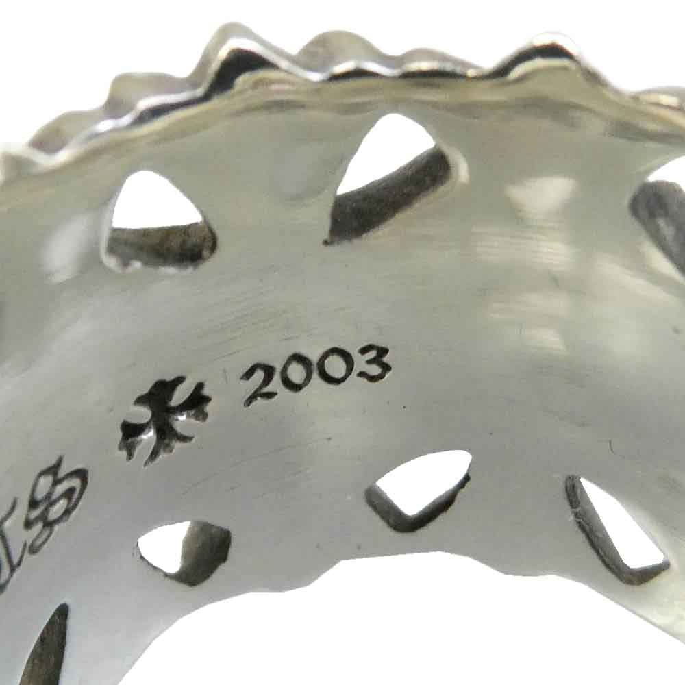 CHROME HEARTS クロムハーツ（原本有） CEMETERY セメタリークロス リング シルバー系 約19号【中古】