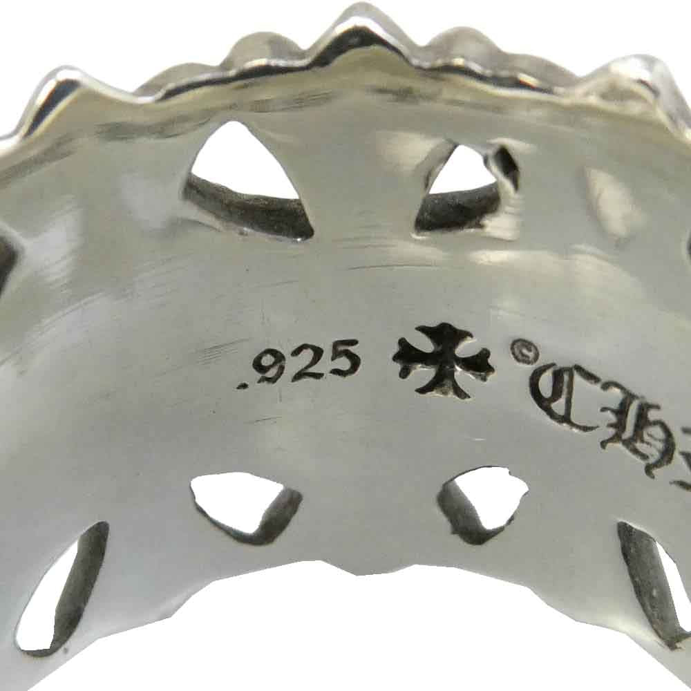 CHROME HEARTS クロムハーツ（原本有） CEMETERY セメタリークロス リング シルバー系 約19号【中古】