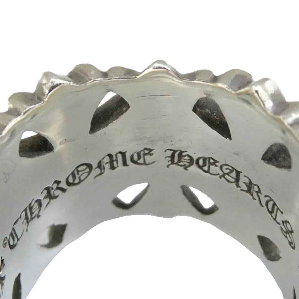 CHROME HEARTS クロムハーツ（原本有） CEMETERY セメタリークロス リング シルバー系 約19号【中古】