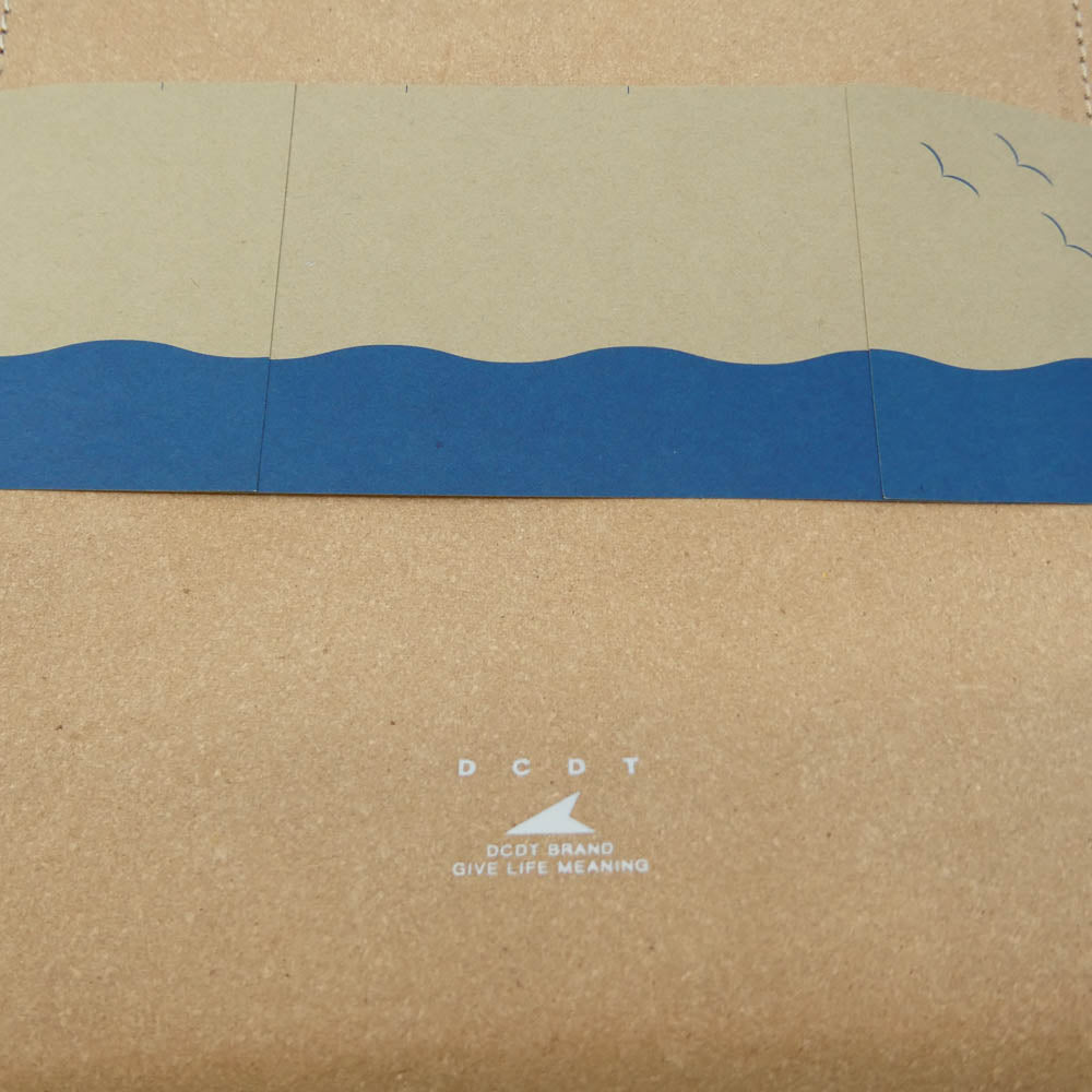 DESCENDANT ディセンダント 25SS 251NTDS-CG01 DROP OFF BAG ドロップオフ ショルダーバッグ ベージュ系【極上美品】【中古】