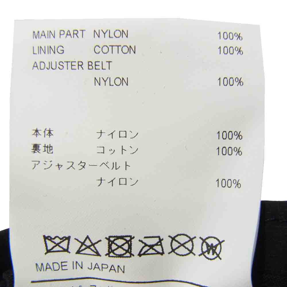 WTAPS ダブルタップス 24SS 241HCDT-HT11 T-5 02 Cap Nylon. Ripstop. Sign ロゴ刺繍 リップストップ ナイロン キャップ 帽子 ブラック系 X00【極上美品】【中古】
