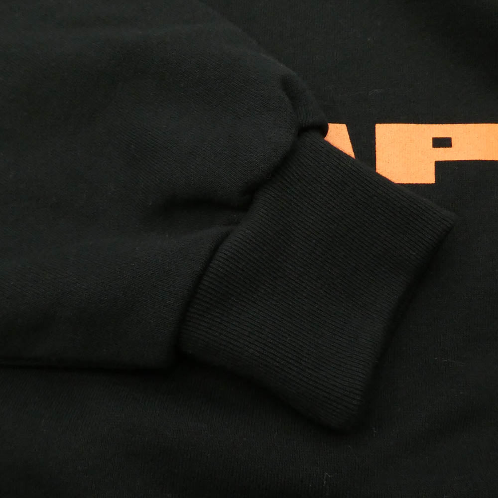 WTAPS ダブルタップス 25AW BRICK SWEATER COTTON ブリック コットン クルーネック スウェット トレーナー ブラック系 03【美品】【中古】