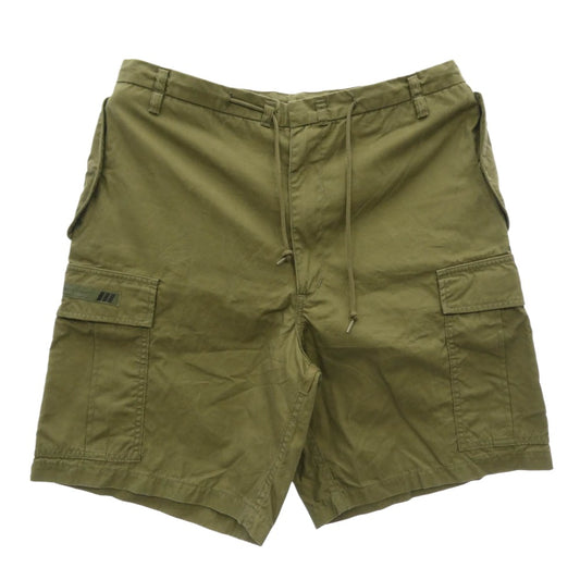 WTAPS ダブルタップス 23SS 231WVDT-PTM06 MILS0001 SHORTS NYCO. OXFORD 6ポケット ドローコード ハーフ ショート パンツ ショーツ カーキ系 03【中古】