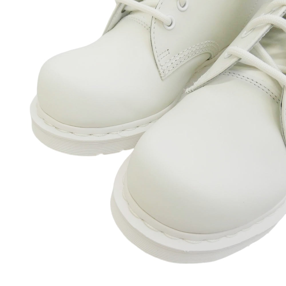 MAISON MARGIELA メゾンマルジェラ Dr.Martens ドクターマーチン SH3WU0013 MM6 エムエムシックス x DR MARTENS ドクターマーチン NO STEEL TOE ノースチールトゥー ブーツ ホワイト系 39【新古品】【未使用】【中古】