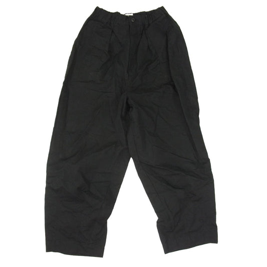 ブレナ COQ PANTS ワイド 無地 コック パンツ ブラック系 42【中古】
