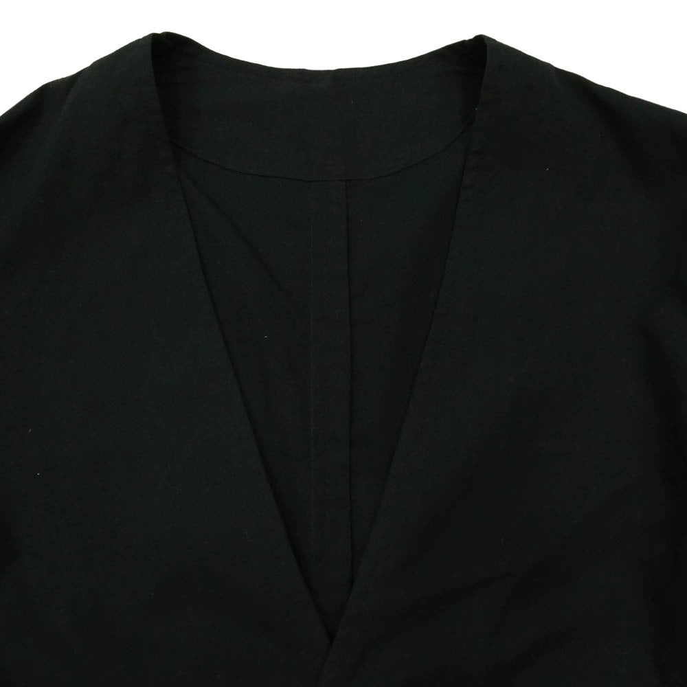 ブレナ collarless jacket ノーカラー カラーレス ジャケット ブラック系 44【中古】