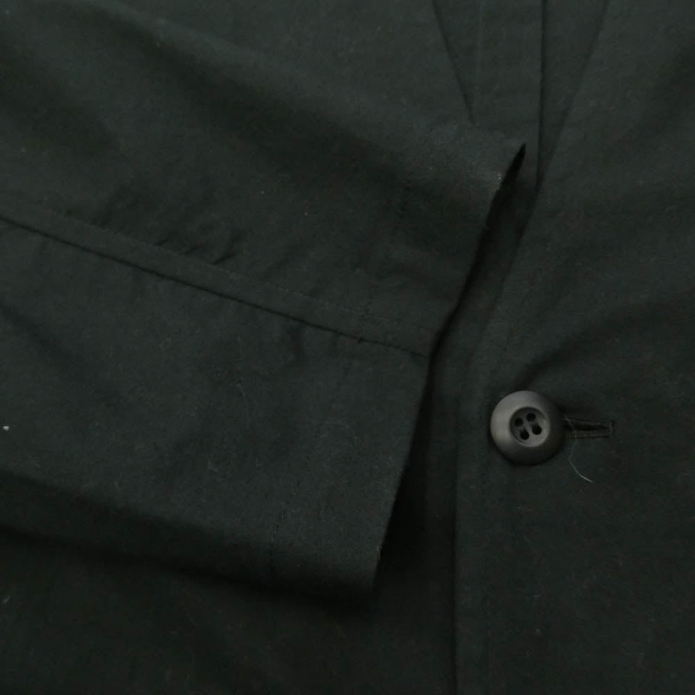ブレナ collarless jacket ノーカラー カラーレス ジャケット ブラック系 44【中古】