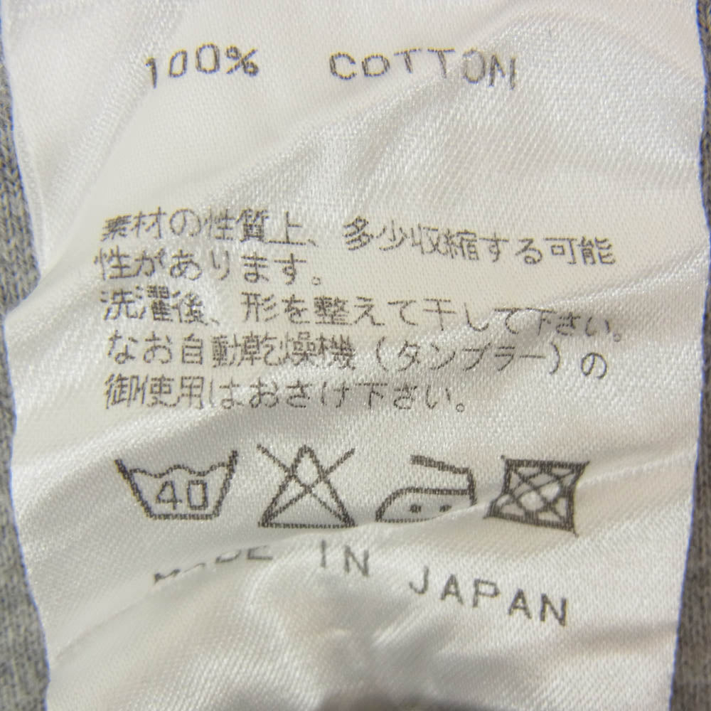 RUDE GALLERY BLACK REBEL ルードギャラリーブラックレーベル Out on the Weekend リンガー 半袖 Tシャツ グレー系 サイズ表記無【中古】