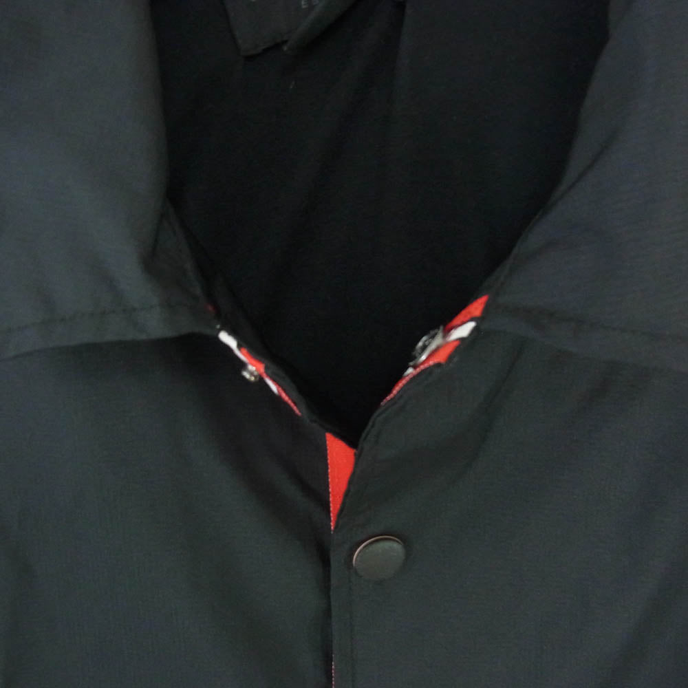 NIKE ナイキ BQ4213-011 × JORDAN ジョーダン × PARIS SAINT GERMAIN パリサンジェルマン COACHES JACKET バックロゴプリント コーチジャケット ブラック系 L【中古】