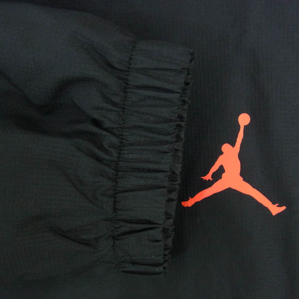 NIKE ナイキ BQ4213-011 × JORDAN ジョーダン × PARIS SAINT GERMAIN パリサンジェルマン COACHES JACKET バックロゴプリント コーチジャケット ブラック系 L【中古】