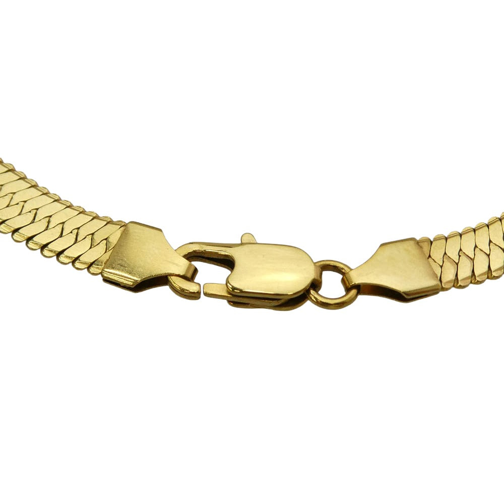 NIKE ナイキ AMBUSH アンブッシュ × AMBUSH アンブッシュ SHORT NECKLACE ヘリンボーン チェーン ネックレス ゴールド系【中古】